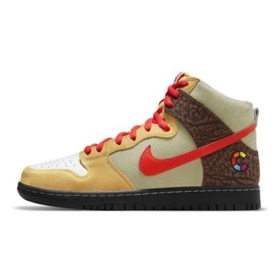Nike SB Dunk High CZ2205-700 – 限定版スケートシューズ | プレミアムレザー＆スウェード、Zoom Airクッショニング、アイコニックなハイトップデザイン