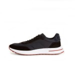 Loro Piana Week End Walk Sneaker FAP9780-8000 Black Leather Sneakers Loro Piana Week End Walk Sneaker FAP9780-8000 Black Leather Sneakers Front View