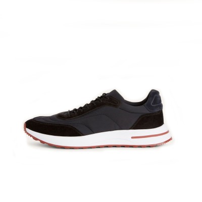 Loro Piana Week End Walk Sneaker FAP9780-8000 Black Sneakers – Stylish Comfort for Everyday Wear