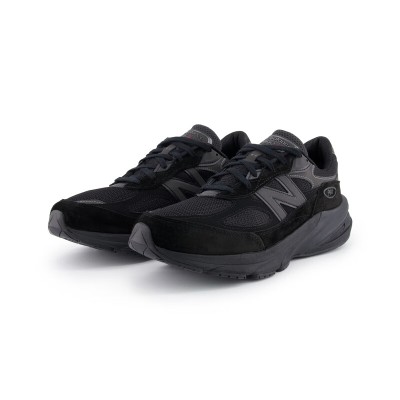 New Balance 990v6 Made in USA Triple Black U990BB6 – Premium Suede & Mesh Sneakers for Comfort and Style