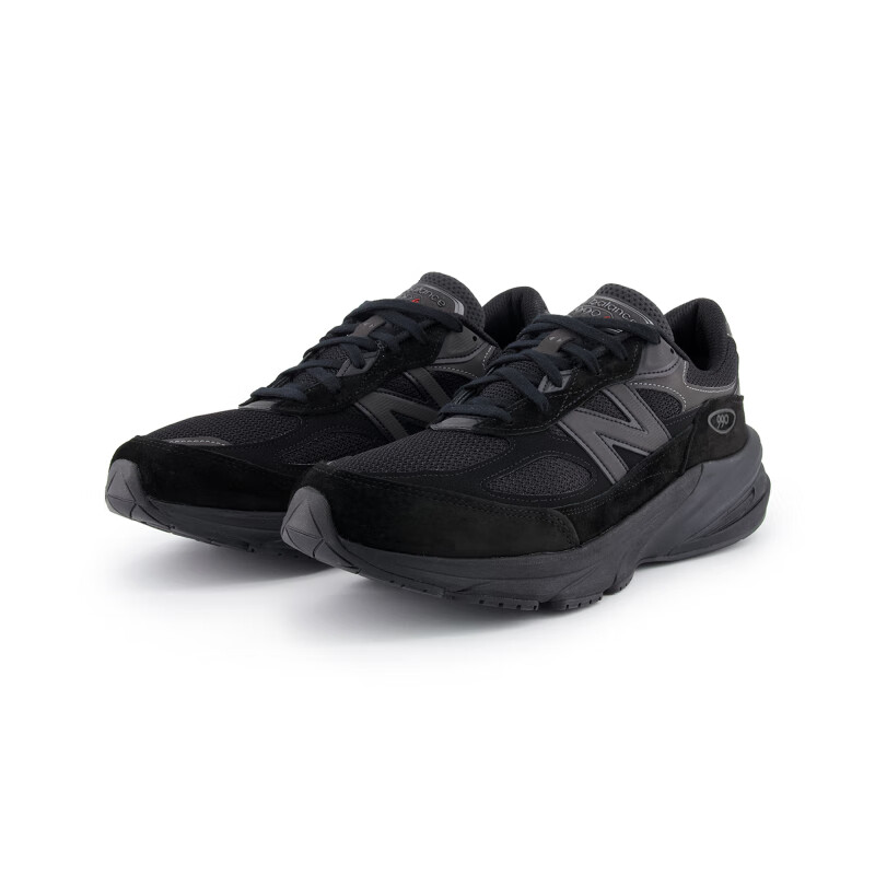 New Balance 990v6 Made in USA Triple Black U990BB6 – Premium Suede and Mesh Sneakers in Triple Black