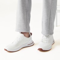 Loro Piana FAM1718-1000 Weiße Sneaker – Luxuriöser Komfort für den Alltag