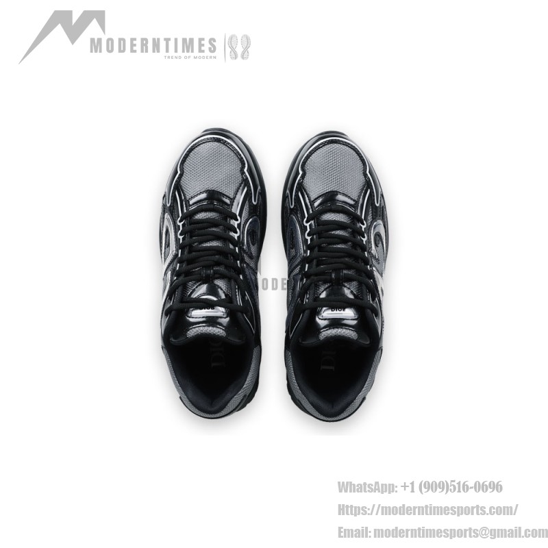 DIOR B30 Black Grey Men’s Luxury Designer Sneakers DIOR B30 Black Grey Sneakers 3SN279ZEH H981 Luxury Mesh and Calfskin Shoes