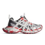 Balenciaga レッドホワイト ランナー スニーカー – 型番 778698W3XLL1261 バレンシアガ ランナー スニーカー 778698W3XLL1261 赤白 フューチャリスティック 厚底