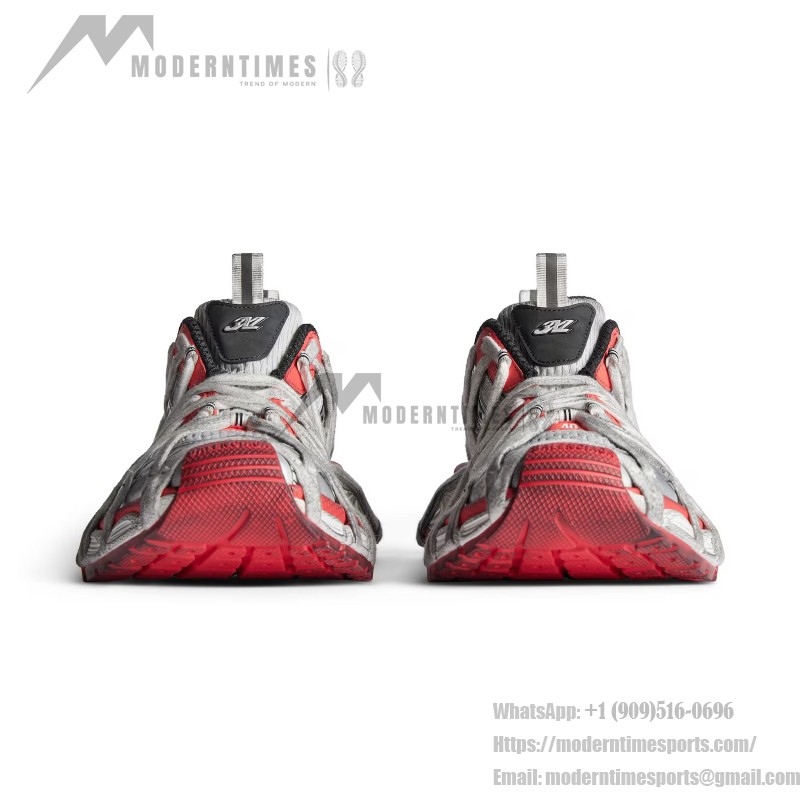 Balenciaga レッドホワイト ランナー スニーカー – 型番 778698W3XLL1261 バレンシアガ ランナー スニーカー 778698W3XLL1261 赤白 フューチャリスティック 厚底