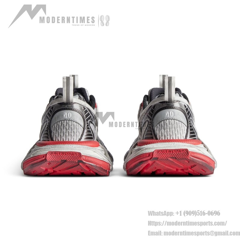 Balenciaga レッドホワイト ランナー スニーカー – 型番 778698W3XLL1261 バレンシアガ ランナー スニーカー 778698W3XLL1261 赤白 フューチャリスティック 厚底