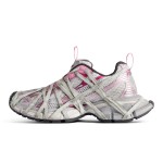 Balenciaga Runner ピンク シルバー – 778697W3XLL9115 Balenciaga ランナー スニーカー 778697W3XLL9115 – ピンク×シルバーのフューチャリスティックメッシュシューズ