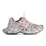 Balenciaga Runner ピンク シルバー – 778697W3XLL9115 Balenciaga ランナー スニーカー 778697W3XLL9115 – ピンク×シルバーのフューチャリスティックメッシュシューズ