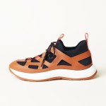HERMES Katana Marine Naturel men luxury sport sneakers side view