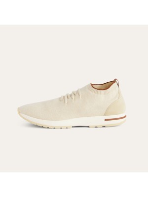 Loro Piana Loro 360 LP Flexy Walk Sneaker FAN9467-106O Herren – Pure Dunes Melange Luxus Freizeitschuhe