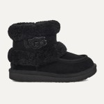 UGG 1143701 レディース オーバーザニーブーツ - ブラックシープスキン UGG 1143701 レディース オーバーザニーブーツ - 冬のブラックシープスキンブーツ