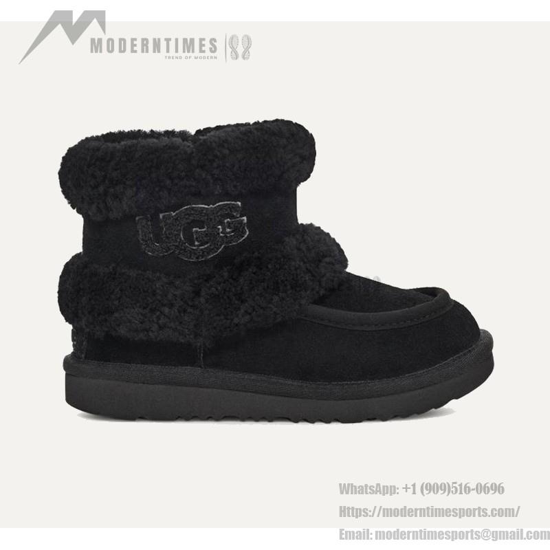 UGG 1143701 レディース オーバーザニーブーツ - ブラックシープスキン UGG 1143701 レディース オーバーザニーブーツ - 冬のブラックシープスキンブーツ