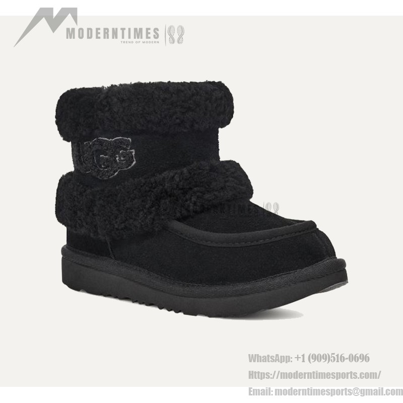 UGG 1143701 レディース オーバーザニーブーツ - ブラックシープスキン UGG 1143701 レディース オーバーザニーブーツ - 冬のブラックシープスキンブーツ