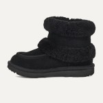 UGG 1143701 レディース オーバーザニーブーツ - ブラックシープスキン UGG 1143701 レディース オーバーザニーブーツ - 冬のブラックシープスキンブーツ