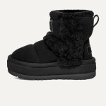 UGG Women's Platform Ankle Boots 1144046 - Black Sheepskin UGG Women's Platform Ankle Boots 1144046 - Black Sheepskin Winter Boots