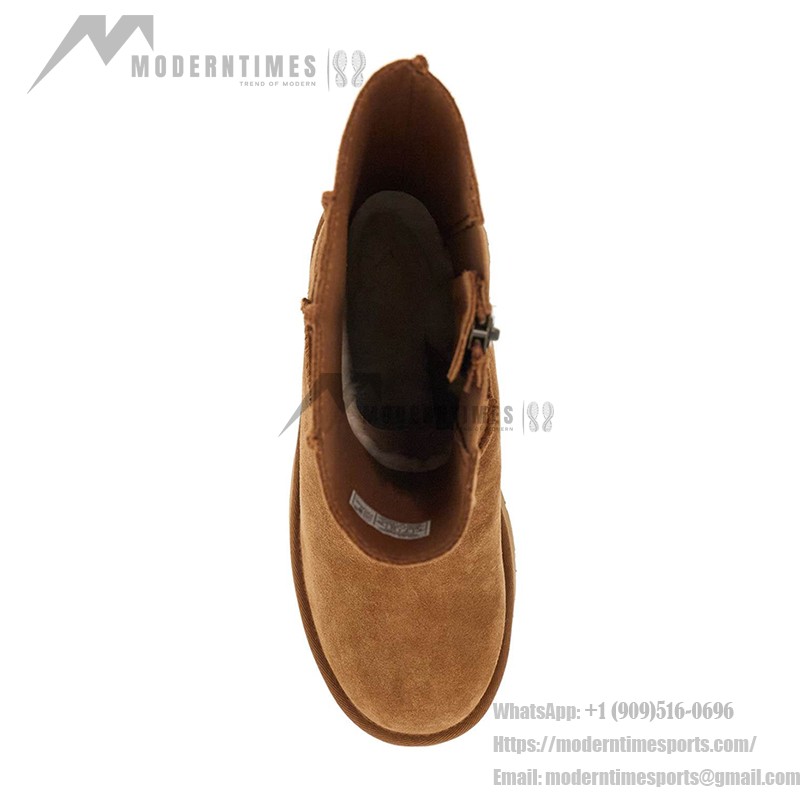 UGG クラシック ツイン シーム ニューハイツ プラットフォーム ブーツ - チェスナット 1158313 UGG レディース クラシック ツイン シーム ニューハイツ プラットフォーム ブーツ チェスナット
