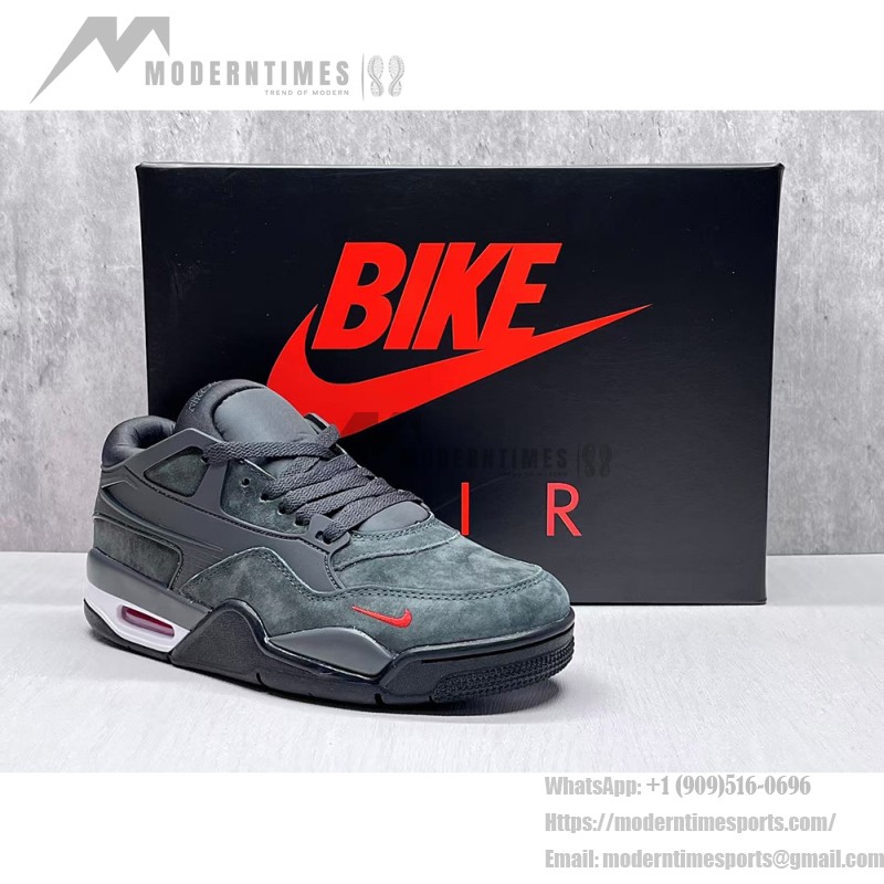 Air Jordan 4 RM x Nigel Sylvester "Driveway Grey" HF4334-004 - グレーストリートウェアスニーカー Air Jordan 4 RM x Nigel Sylvester "Driveway Grey" HF4334-004 グレーのローカットコラボスニーカー