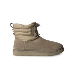 UGG Classic Mini Lace-Up Weather Boot Beige 1120849 - All-Weather Comfort in Waterproof Sheepskin Boots UGG Classic Mini Lace-Up Weather Boot Beige 1120849 - Waterproof Sheepskin Boots for All-Weather Comfort