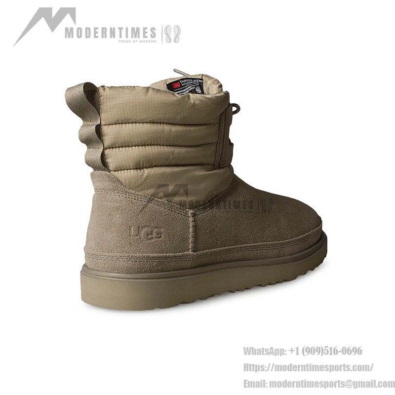 UGG Classic Mini Lace-Up Weather Boot Beige 1120849 - All-Weather Comfort in Waterproof Sheepskin Boots UGG Classic Mini Lace-Up Weather Boot Beige 1120849 - Waterproof Sheepskin Boots for All-Weather Comfort