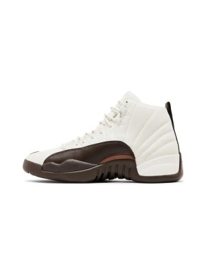 Air Jordan 12 Retro SoleFly FZ5026-100 - Classic White with Rich Baroque Brown Accents for Premium Style