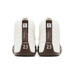 Air Jordan 12 Retro SoleFly FZ5026-100 in White and Baroque Brown Air Jordan 12 Retro SoleFly FZ5026-100 - White with Baroque Brown Accents