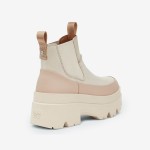 UGG ウィメンズ ブリスベン チェルシー ブーツ シーソルト - スタイリッシュなスエードプラットフォームブーツ UGG ウィメンズ ブリスベン チェルシー ブーツ シーソルト 1143842-SSAL - スエードプラットフォームブーツ