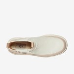 UGG ウィメンズ ブリスベン チェルシー ブーツ シーソルト - スタイリッシュなスエードプラットフォームブーツ UGG ウィメンズ ブリスベン チェルシー ブーツ シーソルト 1143842-SSAL - スエードプラットフォームブーツ