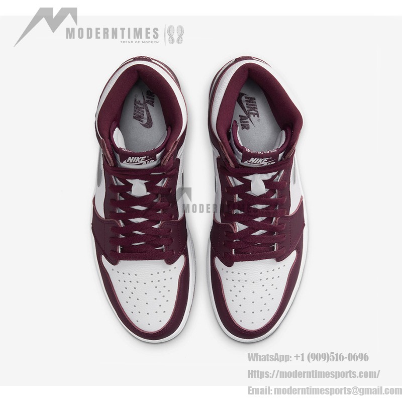 エア ジョーダン 1 ハイ OG 'Bordeaux' 555088-611 - リッチなボルドーアクセントのクラシックデザイン エレガントなボルドーカラーのエア ジョーダン 1 ハイ OG 'Bordeaux' 555088-611