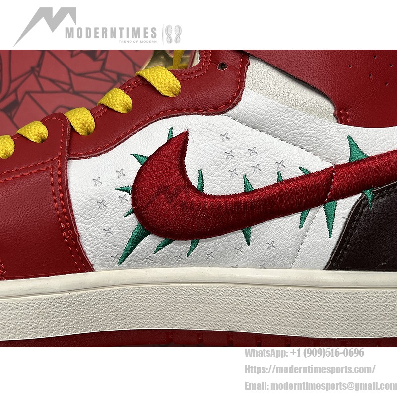 Teyana Taylor Air Jordan 1 High Zoom Comfort 2 FJ0604-601 Teyana Taylor x Wmns Air Jordan 1 High Zoom Comfort 2 "A Rose From Harlem" Sneaker