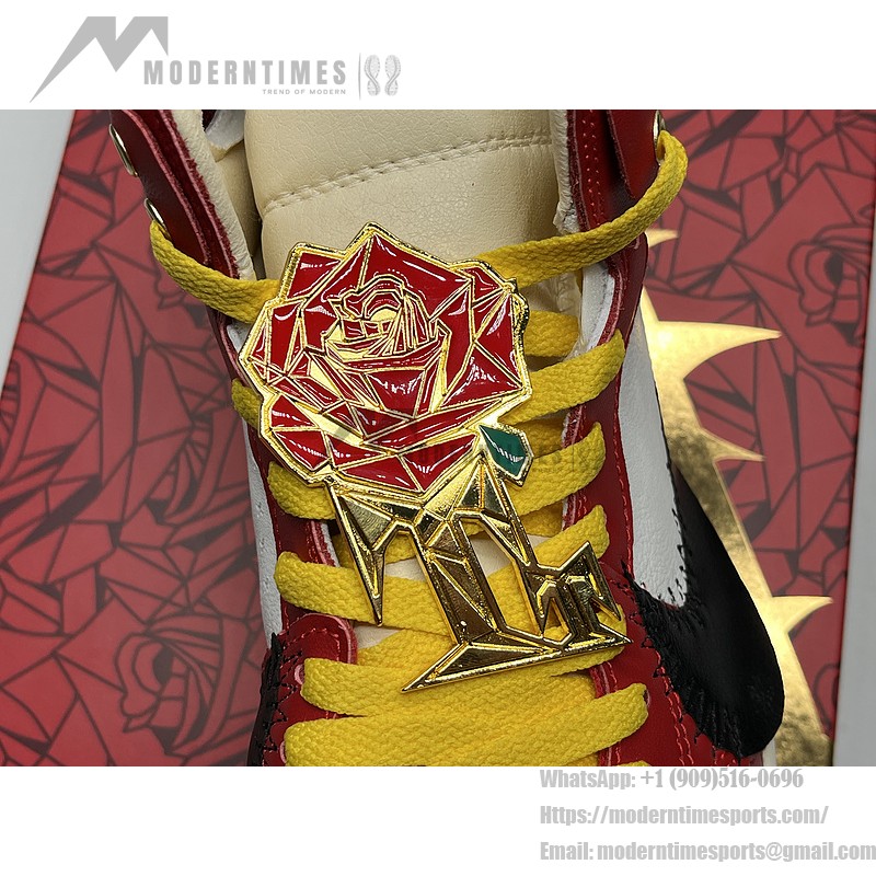 Teyana Taylor Air Jordan 1 High Zoom Comfort 2 FJ0604-601 Teyana Taylor x Wmns Air Jordan 1 High Zoom Comfort 2 "A Rose From Harlem" Sneaker