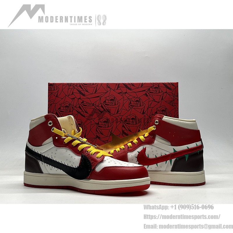 Teyana Taylor Air Jordan 1 High Zoom Comfort 2 FJ0604-601 Teyana Taylor x Wmns Air Jordan 1 High Zoom Comfort 2 "A Rose From Harlem" Sneaker