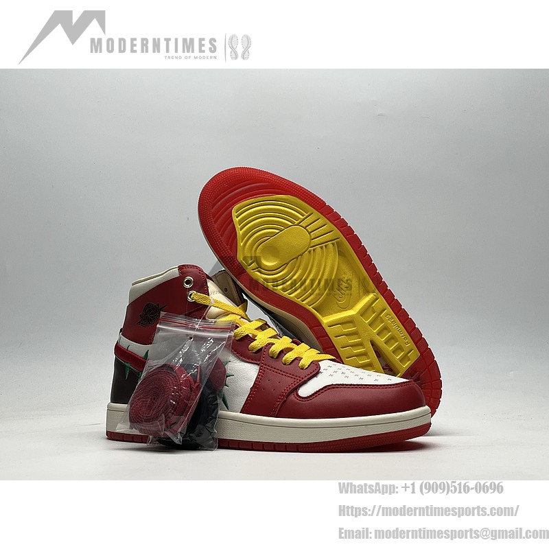 Teyana Taylor Air Jordan 1 High Zoom Comfort 2 FJ0604-601 Teyana Taylor x Wmns Air Jordan 1 High Zoom Comfort 2 "A Rose From Harlem" Sneaker