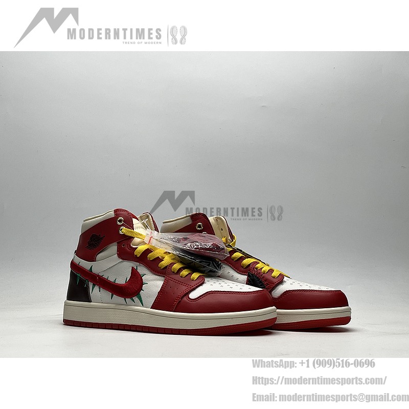 Teyana Taylor Air Jordan 1 High Zoom Comfort 2 FJ0604-601 Teyana Taylor x Wmns Air Jordan 1 High Zoom Comfort 2 "A Rose From Harlem" Sneaker
