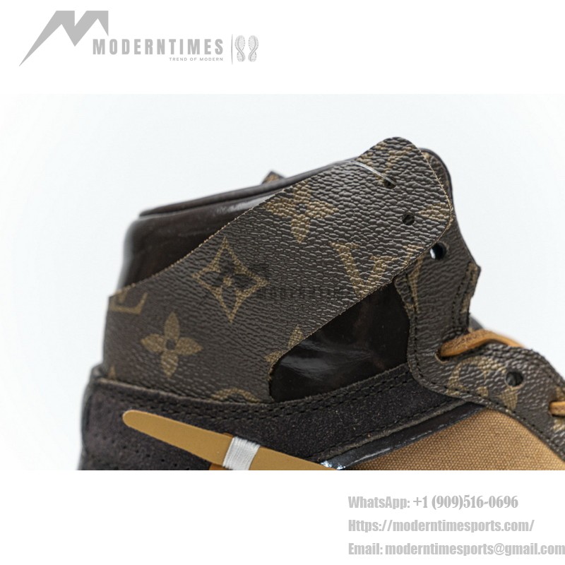 LV x Off-White x Air Jordan 1 コラボカスタム MENS AQ0818-158 LV x Off-White x Air Jordan 1 コラボカスタム MENS AQ0818-158 プレミアム限定版