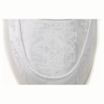 CLOT x ナイキ エア フォース 1 'ホワイトシルク' - エレガントなホワイトスニーカー CLOT x ナイキ エア フォース 1 'ホワイトシルク' - 隠れたパターンと半透明ソールが特徴のホワイトスニーカー