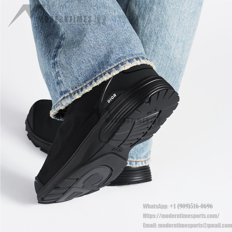 DIOR B30 Countdown Sneaker Black 3SN322ZEJ H900 DIOR B30 Countdown Sneaker Black Technical Mesh and Fabric Unisex Shoes