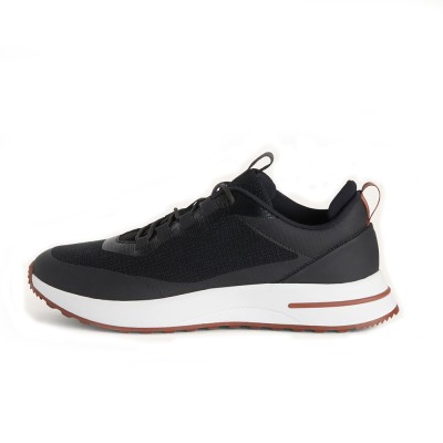 Loro Piana FAM1718-8000 Black Sneakers – Luxury Comfort for Everyday Wear