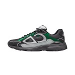 DIOR B30 Deep Gray Green Jun Unisex Designer Sneakers DIOR B30 Deep Gray Green Jun Sneakers Mesh & Calfskin Luxury Shoes