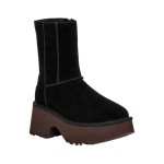 UGG 1158313 W Classic Twin Seam New Heights ブラックスエード プラットフォームブーツ UGG 1158313 W Classic Twin Seam New Heights ブラックスエード プラットフォームブーツ