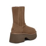 UGG レディース クラシック ツインシーム ニューハイツ プラットフォーム ブーツ チェスナット 1158313 UGG レディース クラシック ツインシーム ニューハイツ プラットフォーム ブーツ チェスナット 1158313
