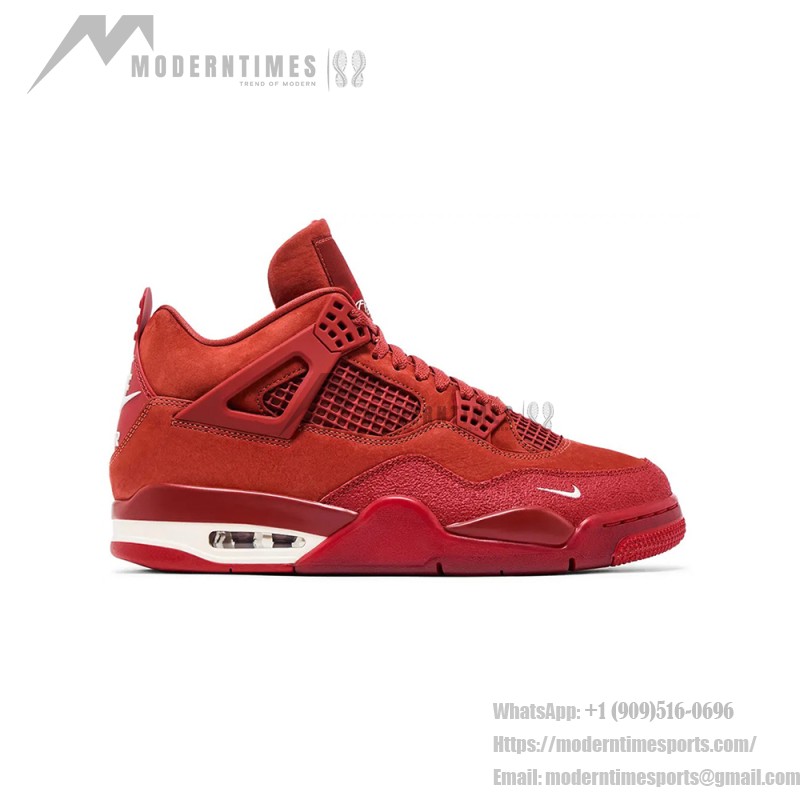 Nigel Sylvester x Air Jordan 4 Brick By Brick Men's and Women's Shoes Side View