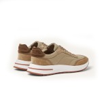 Loro Piana Week End Walk Sneker FAP9780-H785 Beige Leather Sneakers Front View