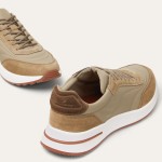 Loro Piana Week End Walk Sneker FAP9780-H785 Beige Leather Sneakers Front View