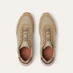 Loro Piana Week End Walk Sneker FAP9780-H785 Beige Leather Sneakers Front View