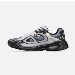 DIOR B30 Blue Grey Black Mesh & Calfskin Designer Shoes DIOR B30 Blue Grey Black Luxury Sneakers for Men and Women