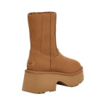 UGG クラシック ツイン シーム ニューハイツ プラットフォーム ブーツ - チェスナット 1158313 UGG レディース クラシック ツイン シーム ニューハイツ プラットフォーム ブーツ チェスナット