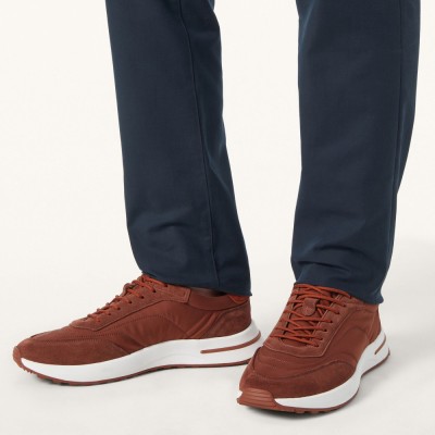 Loro Piana Week End Walk Sneaker FAP9780-P0B2 Sanguine Pencil Suede Shoes – Luxury Comfort for Everyday Wear
