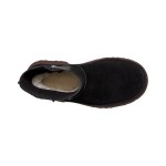 UGG 1158313 W Classic Twin Seam New Heights ブラックスエード プラットフォームブーツ UGG 1158313 W Classic Twin Seam New Heights ブラックスエード プラットフォームブーツ