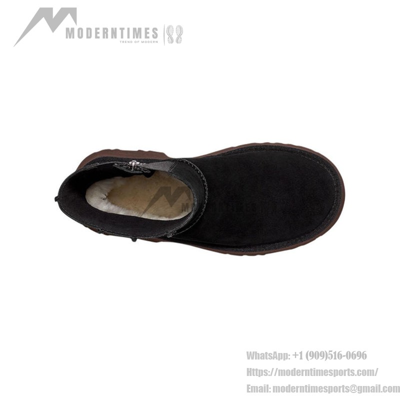 UGG 1158313 W Classic Twin Seam New Heights ブラックスエード プラットフォームブーツ UGG 1158313 W Classic Twin Seam New Heights ブラックスエード プラットフォームブーツ