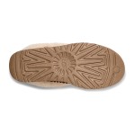 UGG レディース モカシンブーツ 1158224 - 冬用チェスナットシープスキン折り返しカラー付きブーツ UGG レディース モカシンブーツ 1158224 チェスナットシープスキン折り返しカラー付き